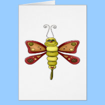 Love Bug Butterfly cards