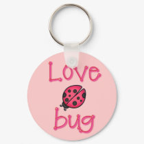 LOVE BUG by SHARON SHARPE keychains