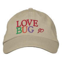 Love Bug by SRF embroidered hats