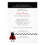Love Bug Ladybug 5x7 Bridal Shower Invite