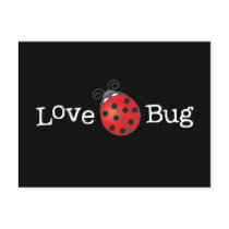 Love Bug - Ladybug Postcard