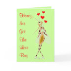 Love Bug Valentine Card card