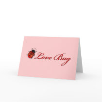 Love Bug Valentine Greeting Card