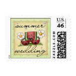 Love Bugs Summer Wedding postage