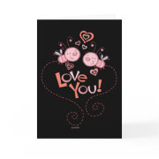 Love Bugs! Valentine's Card card