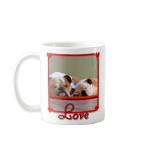 Love Bulldogs mug