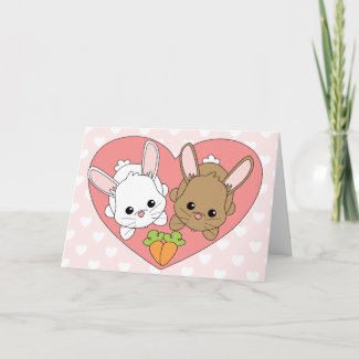 Love Bunnies card