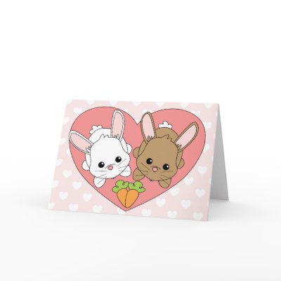 Love Bunnies Greeting Cards
