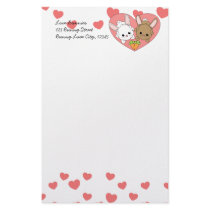 Love Bunnies stationery