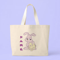 Love Bunny Personalized Tote bags