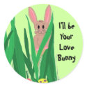 Love Bunny stickers