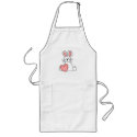 Love Bunny Valentine aprons by valentinesday Love Bunny Valentine aprons