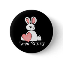 Love Bunny Valentine buttons by valentinesday Love Bunny Valentine buttons