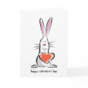 Love Bunny Valentine cards by DedicatedDesigns Love Bunny Valentine cards