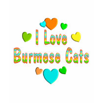 Love Burmese Cats t-shirts