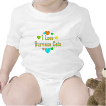 Love Burmese Cats t-shirts by MyFavoriteCat Love Burmese Cats t-shirts
