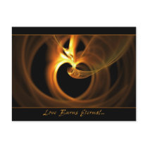 Love Burns Eternal Postcard