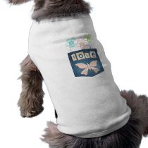 Love Butterfly Patch pet clothing