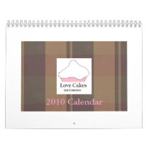 Love Cakes 2010 Calendar