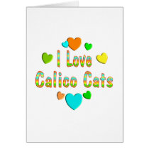Love Calico Cats cards