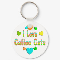 Love Calico Cats keychains