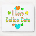 Love Calico Cats mousepads