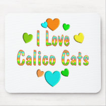 Love Calico Cats mousepads