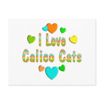 Love Calico Cats postcards