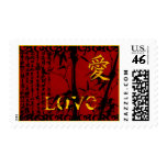 Love Calligraphy Postage