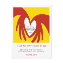 Love Casts Out Fear - Postcard