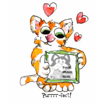 Love Cat Heart Custom T-Shirt