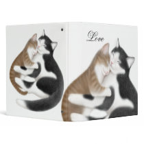 Love Cats Avery Binder by twopurringcats Love Cats Avery Binder