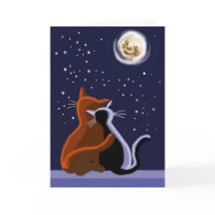 Love cats card