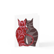 Love Cats cards by purrprints Love Cats cards