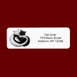 Love Cats Customizable Avery Label labels