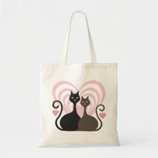 Love Cats CustomTote Bag Small bag