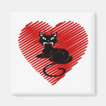Love Cats Fridge Magnets
