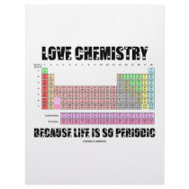 Love Chemistry Because Life Is So Periodic Letterhead Template