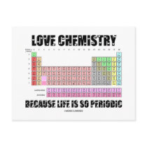Love Chemistry Because Life Is So Periodic Post Cards