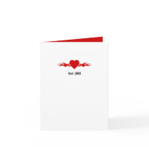 Love Child Birth Announcement cards by BabyPeepers Love Child Birth Announcement cards