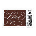 Love . Chocolate postage