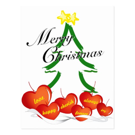 Love Christmas Love Post Cards