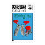 love christmas stamp