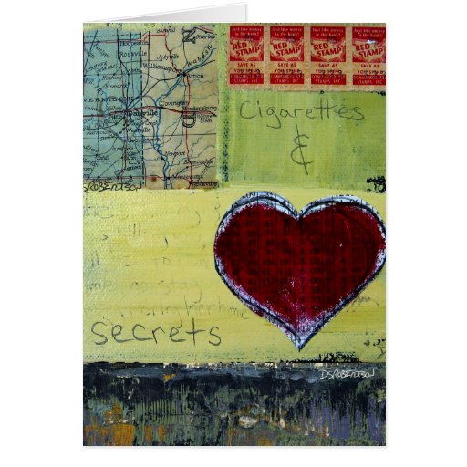 Love, Cigarettes & Secrets Notecards