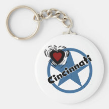 Love Cincinnati Key Chain