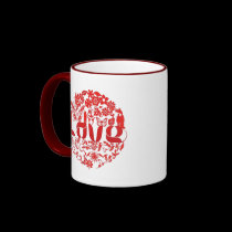 love circle mugs