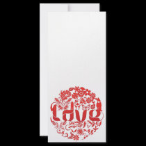 love circle rack cards