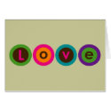 Love Circles - card card