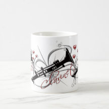 Love Clarinet Mugs