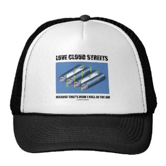 Love Cloud Streets Because That's How I Roll Air Trucker Hat